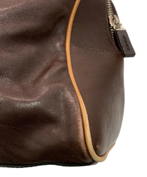 MIU MIU（ミュウミュウ）MIU MIU (ミュウミュウ) mini boston bag（ミニボストンバッグ） ブラウンの古着・服飾アイテム