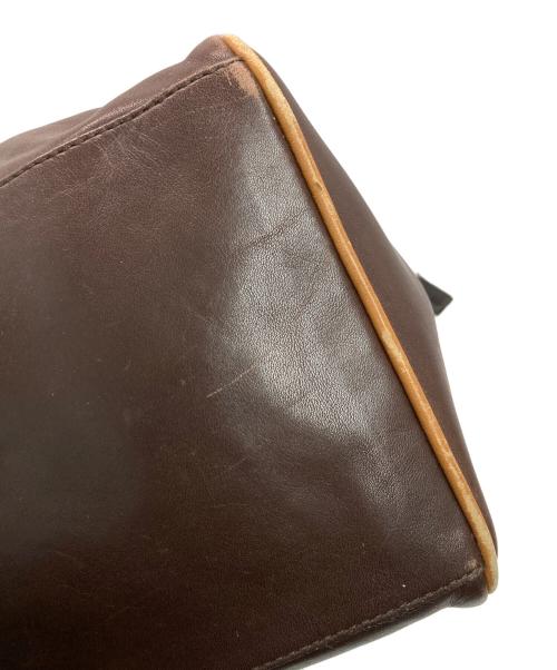 MIU MIU（ミュウミュウ）MIU MIU (ミュウミュウ) mini boston bag（ミニボストンバッグ） ブラウンの古着・服飾アイテム