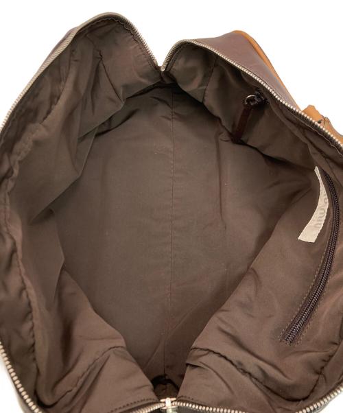 MIU MIU（ミュウミュウ）MIU MIU (ミュウミュウ) mini boston bag（ミニボストンバッグ） ブラウンの古着・服飾アイテム