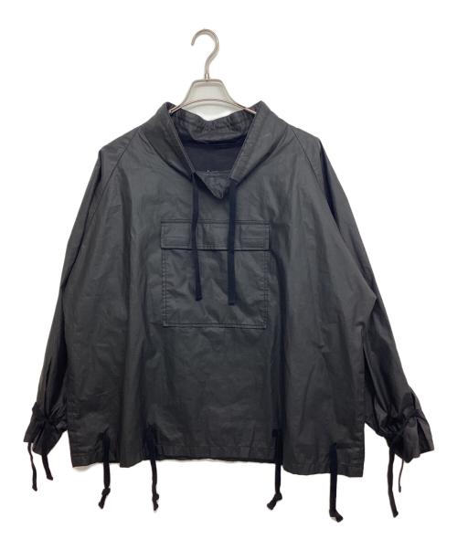 Maison Margiela（メゾンマルジェラ）Maison Margiela (メゾンマルジェラ) COATED SMOCK JACKET ブラック サイズ:SIZE 44の古着・服飾アイテム