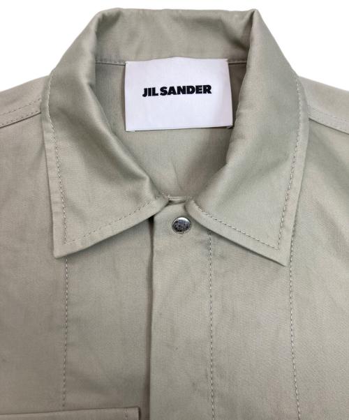 JIL SANDER（ジルサンダー）JIL SANDER (ジルサンダー) 2 Pocket Military Overshirt ベージュ サイズ:SIZE 39(15 1/2)の古着・服飾アイテム