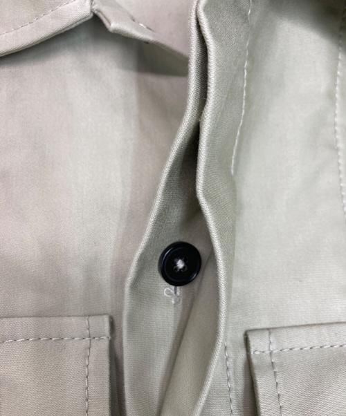 JIL SANDER（ジルサンダー）JIL SANDER (ジルサンダー) 2 Pocket Military Overshirt ベージュ サイズ:SIZE 39(15 1/2)の古着・服飾アイテム