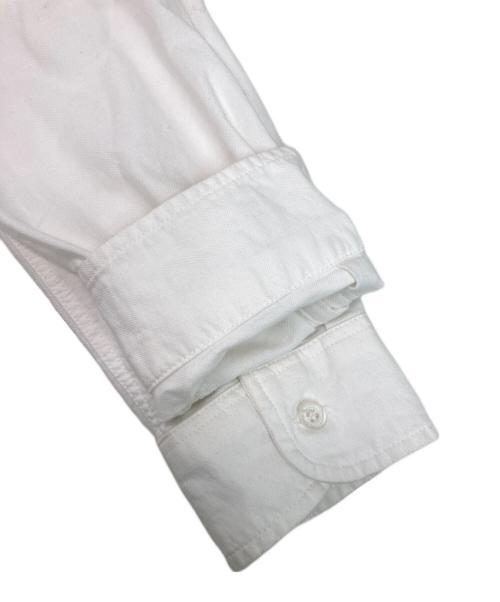 eYe COMME des GARCONS JUNYAWATANABE MAN（アイ コム デ ギャルソン ジュンヤ ワタナベ マン）eYe COMME des GARCONS JUNYAWATANABE MAN (アイ コム デ ギャルソン ジュンヤ ワタナベ マン) maison kitsune (メゾンキツネ) 長袖シャツ ホワイト サイズ:SIZE XSの古着・服飾アイテム