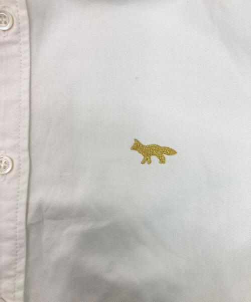 eYe COMME des GARCONS JUNYAWATANABE MAN（アイ コム デ ギャルソン ジュンヤ ワタナベ マン）eYe COMME des GARCONS JUNYAWATANABE MAN (アイ コム デ ギャルソン ジュンヤ ワタナベ マン) maison kitsune (メゾンキツネ) 長袖シャツ ホワイト サイズ:SIZE XSの古着・服飾アイテム