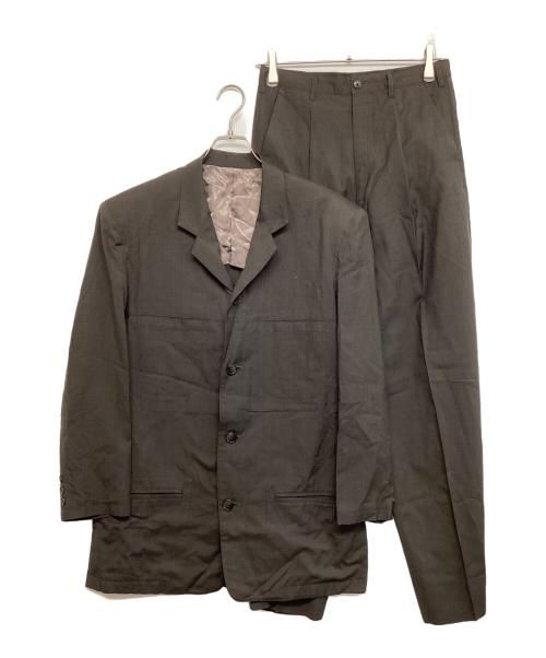 Y's for men（ワイズフォーメン）Y's for men (ワイズフォーメン) シルク混 セットアップ ブラウン サイズ:SIZE Sの古着・服飾アイテム