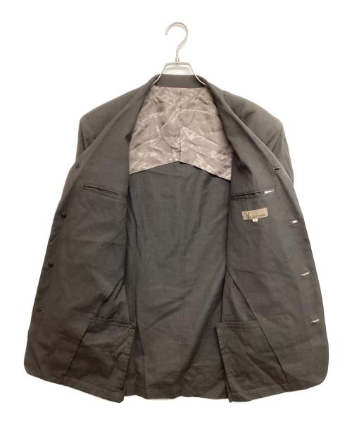 Y's for men（ワイズフォーメン）Y's for men (ワイズフォーメン) シルク混 セットアップ ブラウン サイズ:SIZE Sの古着・服飾アイテム