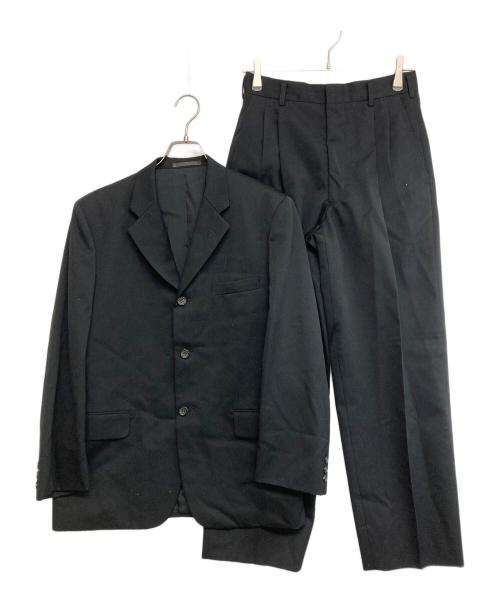 COMME des GARCONS HOMME（コムデギャルソン オム）COMME des GARCONS HOMME (コムデギャルソン オム) 80‘S アーカイブ セットアップスーツ ブラック サイズ:SIZE Sの古着・服飾アイテム