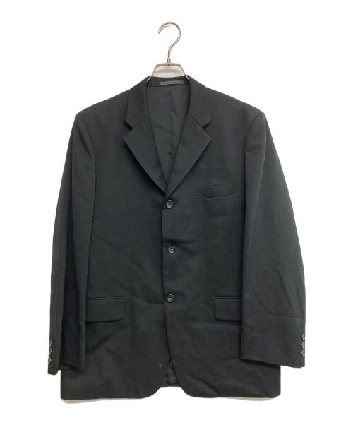 COMME des GARCONS HOMME（コムデギャルソン オム）COMME des GARCONS HOMME (コムデギャルソン オム) 80‘S アーカイブ セットアップスーツ ブラック サイズ:SIZE Sの古着・服飾アイテム