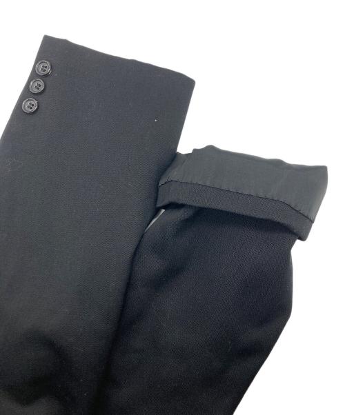 COMME des GARCONS HOMME（コムデギャルソン オム）COMME des GARCONS HOMME (コムデギャルソン オム) 80‘S アーカイブ セットアップスーツ ブラック サイズ:SIZE Sの古着・服飾アイテム