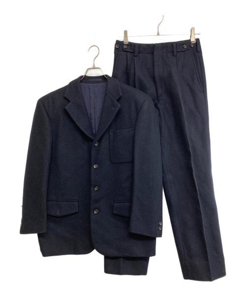 COMME des GARCONS HOMME（コムデギャルソン オム）COMME des GARCONS HOMME (コムデギャルソン オム) ウールメルトン セットアップ ネイビー サイズ:SIZE Sの古着・服飾アイテム