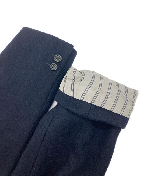 COMME des GARCONS HOMME（コムデギャルソン オム）COMME des GARCONS HOMME (コムデギャルソン オム) ウールメルトン セットアップ ネイビー サイズ:SIZE Sの古着・服飾アイテム