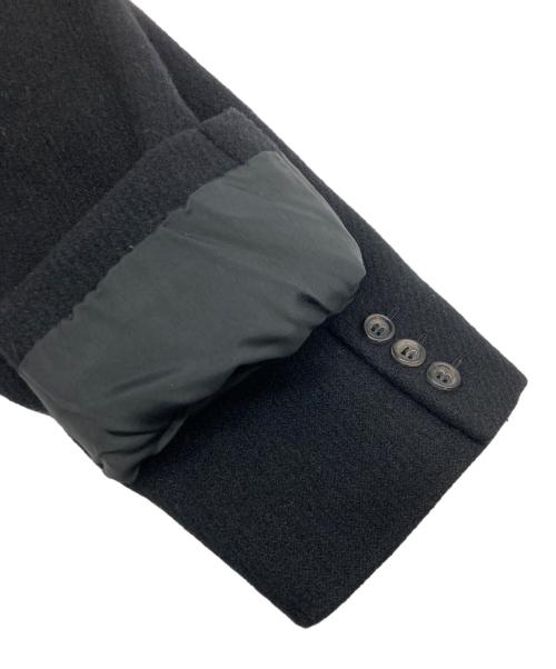 COMME des GARCONS HOMME（コムデギャルソン オム）COMME des GARCONS HOMME (コムデギャルソン オム) ウールメルトンテーラードジャケット ブラック サイズ:SIZE Sの古着・服飾アイテム