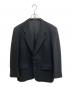 COMME des GARCONS HOMME（コムデギャルソン オム）の古着「ウールメルトンテーラードジャケット」｜ブラック