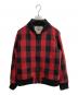TMT（ティーエムティー）の古着「バッファローチェックウールジャケット」｜レッド×ブラック