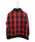 TMT (ティーエムティー) バッファローチェックウールジャケット レッド×ブラック サイズ:SIZE L：15000円