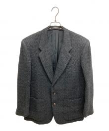 COMME des GARCONS HOMME（コムデギャルソン オム）の古着「ウールメルトン  テーラードジャケット」｜ブラック