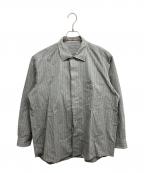 COMME des GARCONS HOMMEコムデギャルソン オム）の古着「レギュラーカラー 長袖シャツ」｜グレー