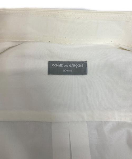 COMME des GARCONS HOMME（コムデギャルソン オム）COMME des GARCONS HOMME (コムデギャルソン オム) 長袖シャツ ホワイト サイズ:SIZE Freeの古着・服飾アイテム