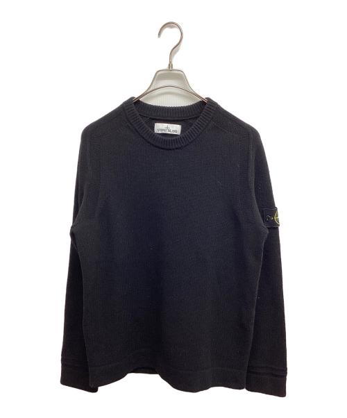 STONE ISLAND（ストーンアイランド）STONE ISLAND (ストーンアイランド) ニット ブラック サイズ:SIZE Sの古着・服飾アイテム