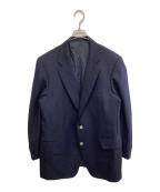 Burberry'sバーバリーズ）の古着「金釦 シングル紺ブレザー」｜ネイビー