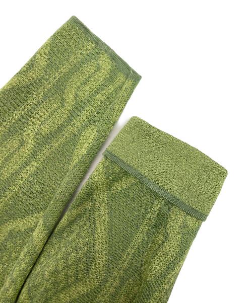 sulvam（サルバム）sulvam (サルバム) Cable pattern knit グリーン サイズ:SIZE Sの古着・服飾アイテム