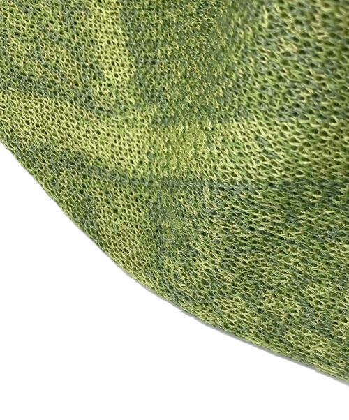 sulvam（サルバム）sulvam (サルバム) Cable pattern knit グリーン サイズ:SIZE Sの古着・服飾アイテム