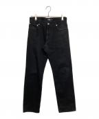 stussyステューシー）の古着「ブラックデニムパンツ」｜ブラック