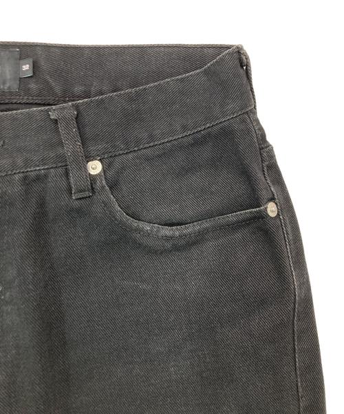 stussy（ステューシー）stussy (ステューシー) ブラックデニムパンツ ブラック サイズ:SIZE32の古着・服飾アイテム
