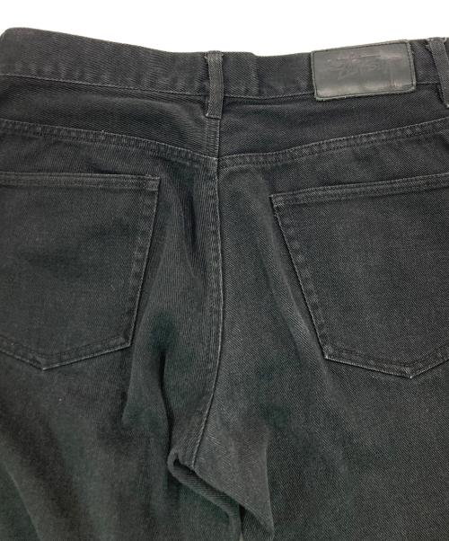 stussy（ステューシー）stussy (ステューシー) ブラックデニムパンツ ブラック サイズ:SIZE32の古着・服飾アイテム