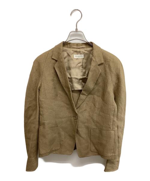 DRIES VAN NOTEN（ドリスヴァンノッテン）DRIES VAN NOTEN (ドリスヴァンノッテン) テーラードジャケット ブラウン サイズ:SIZE 36の古着・服飾アイテム