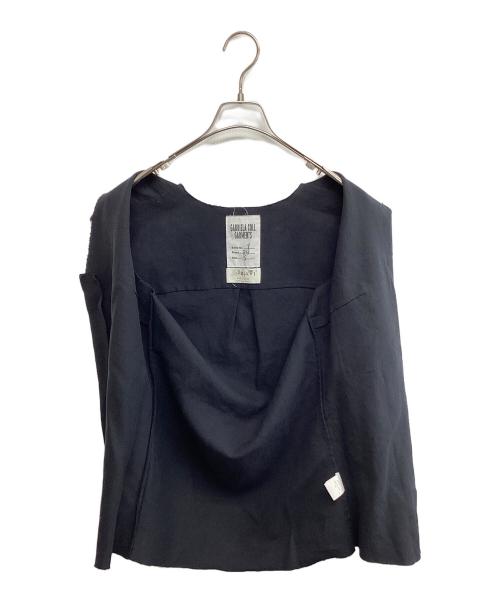 gabriela coll garments（ガブリエラコールガーメンツ）gabriela coll garments (ガブリエラコールガーメンツ) スリーブレスリネンブラウス ブラック サイズ:SIZE Sの古着・服飾アイテム