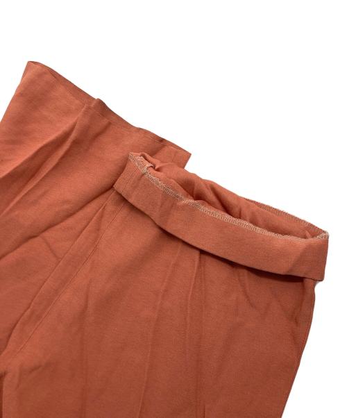 DRIES VAN NOTEN（ドリスヴァンノッテン）DRIES VAN NOTEN (ドリスヴァンノッテン) レーヨンタックワイドパンツ ピンク サイズ:SIZE36の古着・服飾アイテム