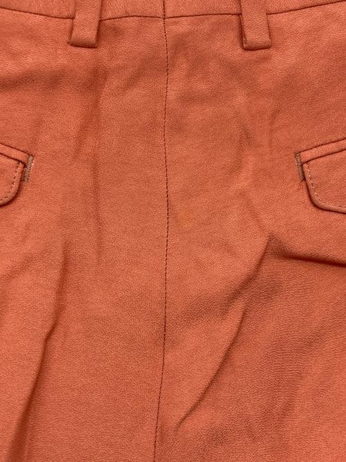 DRIES VAN NOTEN（ドリスヴァンノッテン）DRIES VAN NOTEN (ドリスヴァンノッテン) レーヨンタックワイドパンツ ピンク サイズ:SIZE36の古着・服飾アイテム