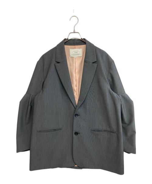 Ameri（アメリ）Ameri (アメリ) DIMENSIONAL SLEEVE JACKET グレー サイズ:SIZE Mの古着・服飾アイテム