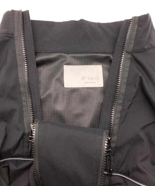 A + TOKYO（エープラス トウキョウ）A + TOKYO (エープラス トウキョウ) PERTEXダブルジップテックアノラック ブラック サイズ:SIZE1の古着・服飾アイテム
