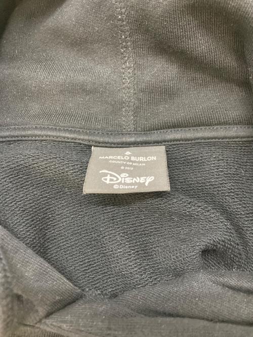 MARCELO BURLON（マルセロバーロン）MARCELO BURLON (マルセロバーロン) DISNEY (ディズニー) コラボパーカー ブラック サイズ:SIZE XSの古着・服飾アイテム