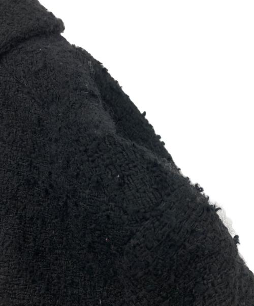 ANAYI（アナイ）ANAYI (アナイ) チェックツィードジャケット ブラック サイズ:SIZE 36の古着・服飾アイテム