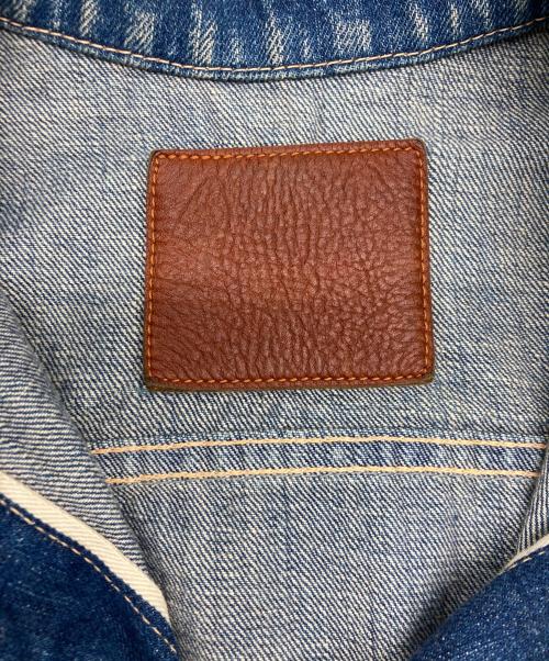 TENDERLOIN（テンダーロイン）TENDERLOIN (テンダーロイン) ヴィンテージ加工 3rdタイプ デニムジャケット インディゴ サイズ:SIZE XSの古着・服飾アイテム
