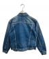 TENDERLOIN (テンダーロイン) ヴィンテージ加工 3rdタイプ デニムジャケット インディゴ サイズ:SIZE XS：18000円