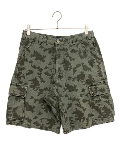 stussy（ステューシー）stussy (ステューシー) ハーフカーゴパンツ カーキ サイズ:SIZE31の古着・服飾アイテム