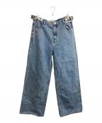 Kimhekimキムヘキム）の古着「バギーデニムパンツ」｜インディゴ