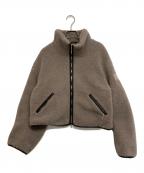 TATRASタトラス）の古着「スタンドカラー ボアジャケット」｜モカ