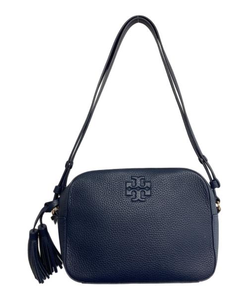 TORY BURCH（トリーバーチ）TORY BURCH (トリーバーチ) マックグロー カメラバッグ  ネイビーの古着・服飾アイテム