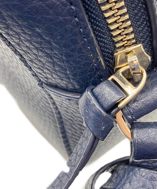 TORY BURCH（トリーバーチ）TORY BURCH (トリーバーチ) マックグロー カメラバッグ  ネイビーの古着・服飾アイテム