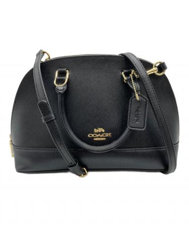 中古・古着通販】COACH (コーチ) 2WAYショルダーバッグ ブラック