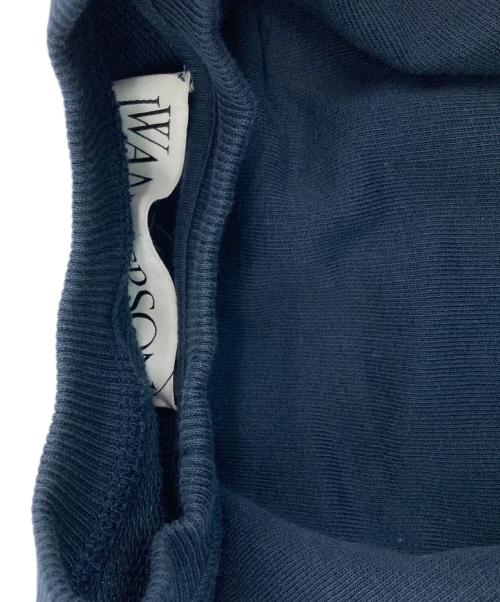 J.W.ANDERSON（ジェイダブリューアンダーソン）J.W.ANDERSON (ジェイダブリューアンダーソン) ロゴ スウェットシャツ ネイビー サイズ:SIZE XSの古着・服飾アイテム