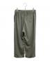 NO CONTROL AIR (ノーコントロールエアー) 塩縮コットンプリペラパンツ カーキ サイズ:SIZE M：6000円