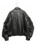 SEDAN ALL-PURPOSE (セダンオールパーパス) Synthetic Leather Sports Jacket ブラック サイズ:SIZE XL：25000円