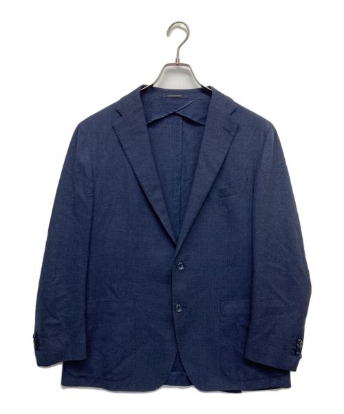 TAGLIATORE（タリアトーレ）TAGLIATORE (タリアトーレ) MONTECARLO SUPER110'sストレッチウールホップサック2Bジャケット ネイビー サイズ:52Rの古着・服飾アイテム