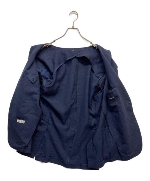 TAGLIATORE（タリアトーレ）TAGLIATORE (タリアトーレ) MONTECARLO SUPER110'sストレッチウールホップサック2Bジャケット ネイビー サイズ:52Rの古着・服飾アイテム